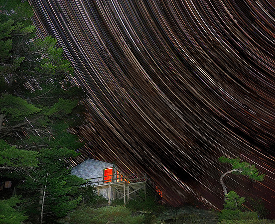 Sims Camp Candlelight Star Trails
