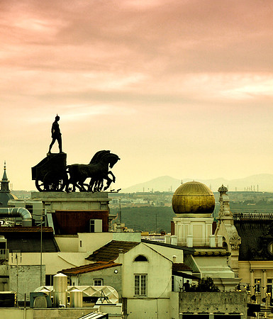 Chariot over Madrid